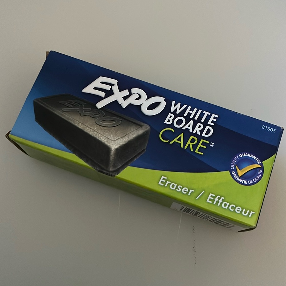 EXPO White Board Care Dry Erase Eraser